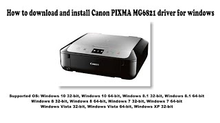 canon mg6821 printer driver for mac